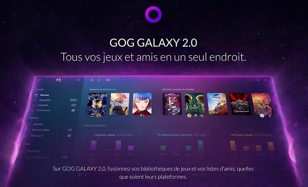 GoG Galaxy 2.0 : infos, concept, beta