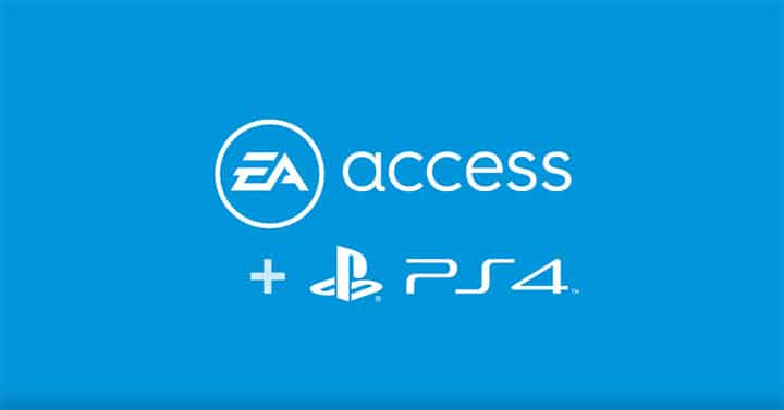 EA Access et PS4
