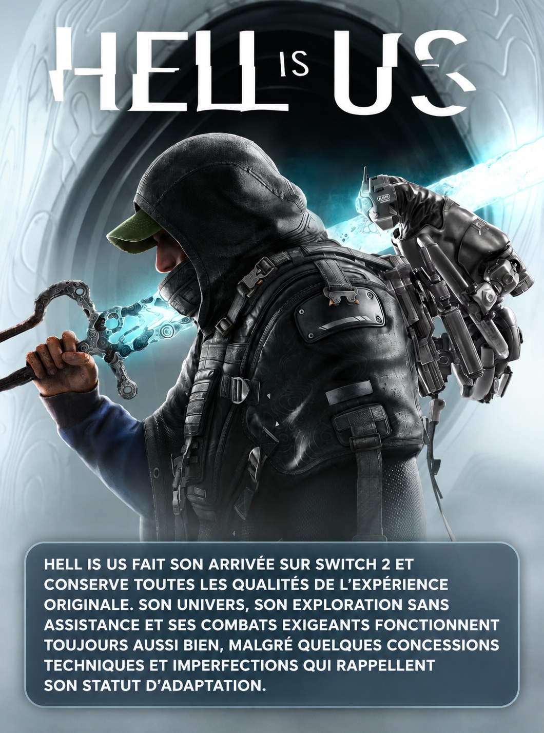 L’un de mes gros coups de cœur de 2025 débarque sur Switch 2 ! #HellIsUs conserve tout ce qui faisait sa force : son univers, son exploration sans assistance et ses combats exigeants. Quelques concessions techniques, forcément, mais un portage étonnamment convaincant, notamment en nomade ! Lien en bio ;)