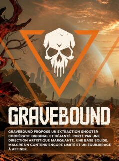 Avec son univers complètement déjanté, sa coopération jusqu'à six joueurs et sa formule exclusivement PvE, #Gravebound pose des bases prometteuses pour un extraction shooter original. Un accès anticipé convaincant, malgré un contenu encore limité et quelques ajustements nécessaires ! La preview est sur le site !