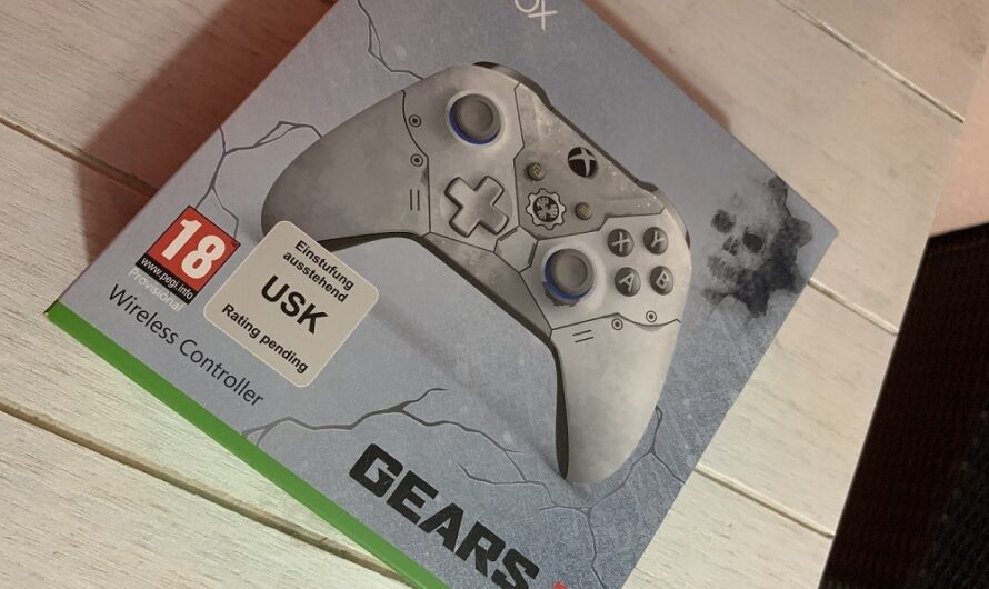 Découvrons la manette Gears 5 ensemble !