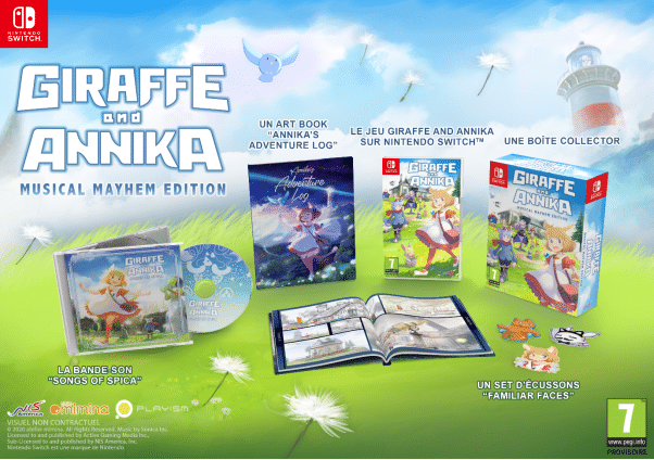« Giraffe and Annika » annoncé par NIS America