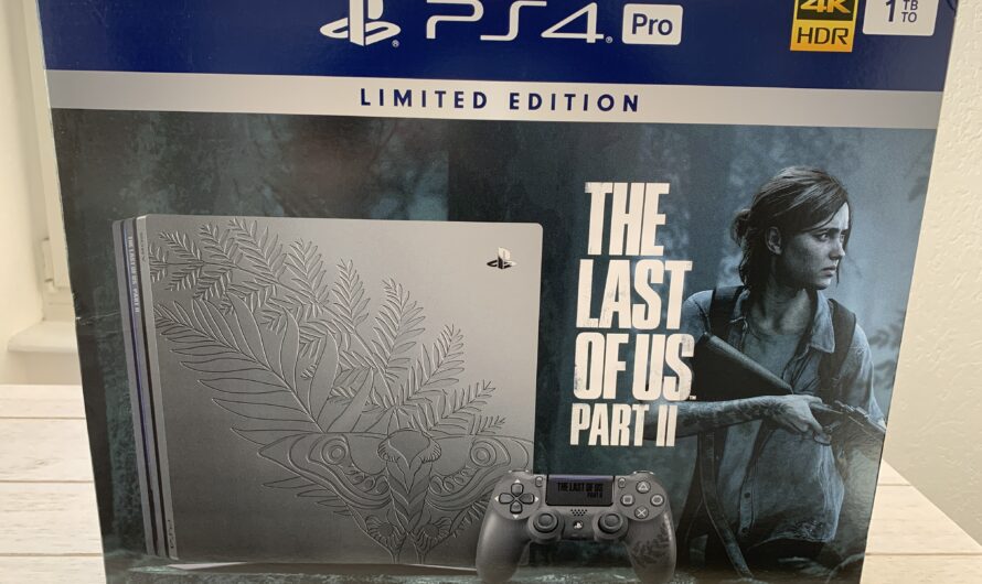 A la découverte de la Playstation 4 Pro collector « The Last Of Us Part II »