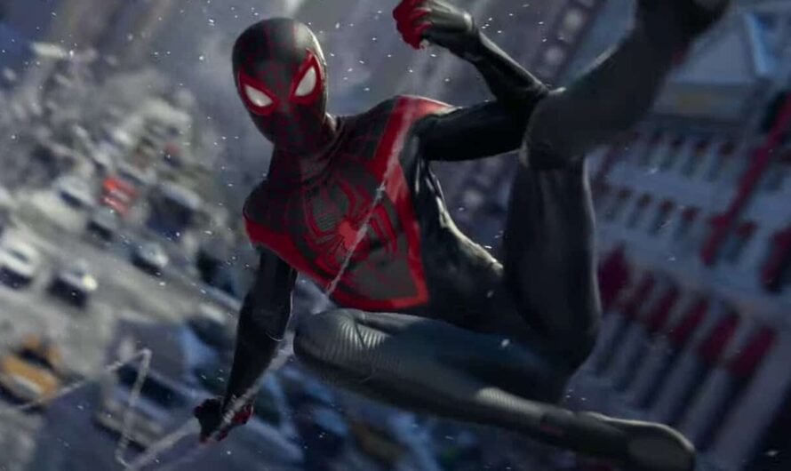Spiderman Miles Morales en mode Verse