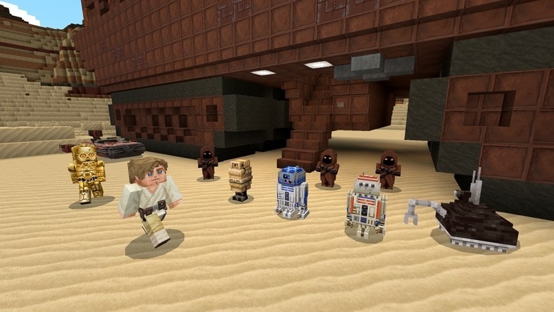 Minecraft : pack Starwars et promo sur le jeu de société