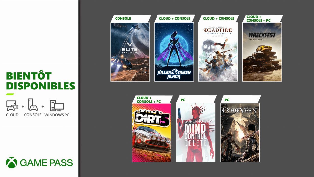 Xbox : programme Gamepass et nouveau casque