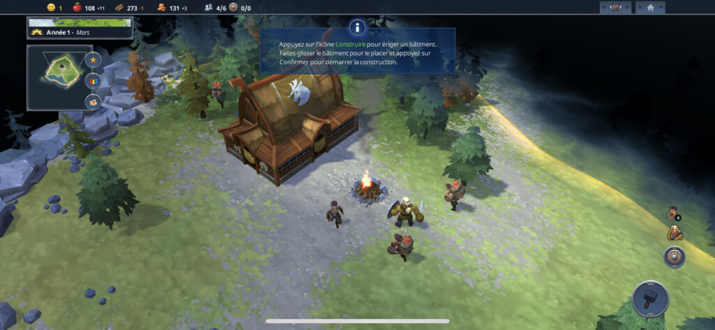 Northgard - iPhone - mode haute performance