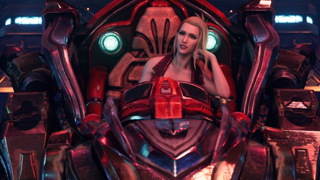 Final Fantasy VII Remake Intergrade screen éditeur