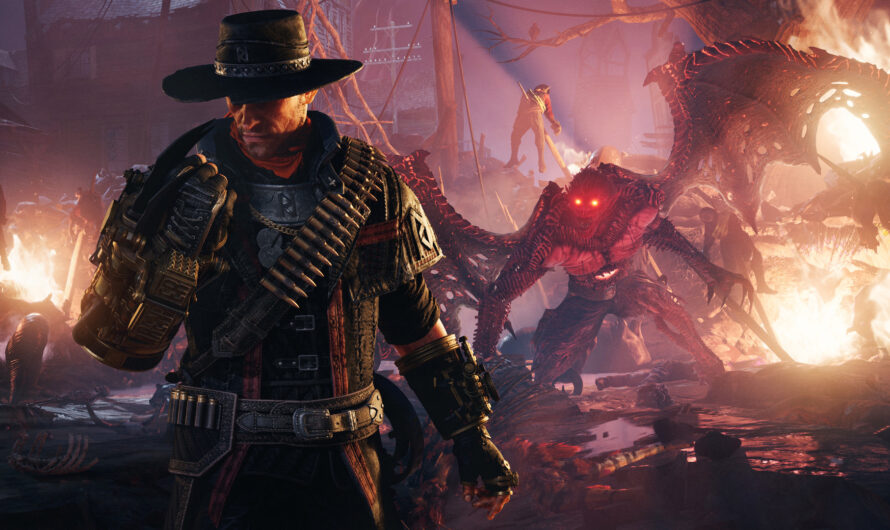 Evil West dévoilé par Flying Wild Hog : gunfight cowboy en enfer