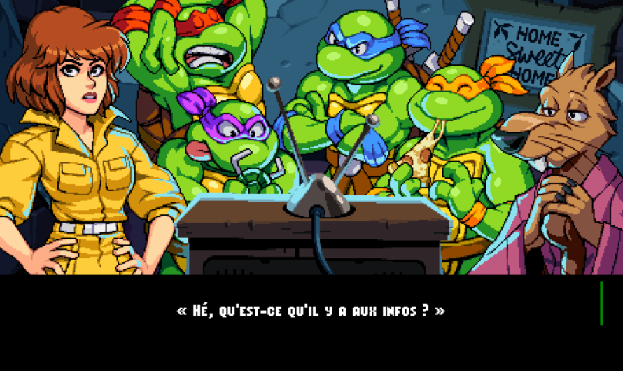Un sans faute pour TMNT Shredder&rsquo;s Revenge