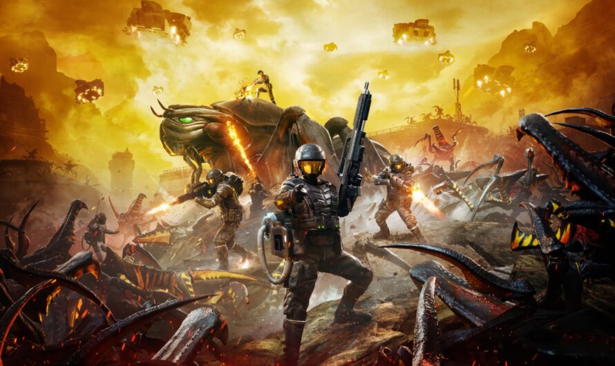 Test Starship Troopers Extermination : mayday, mayday