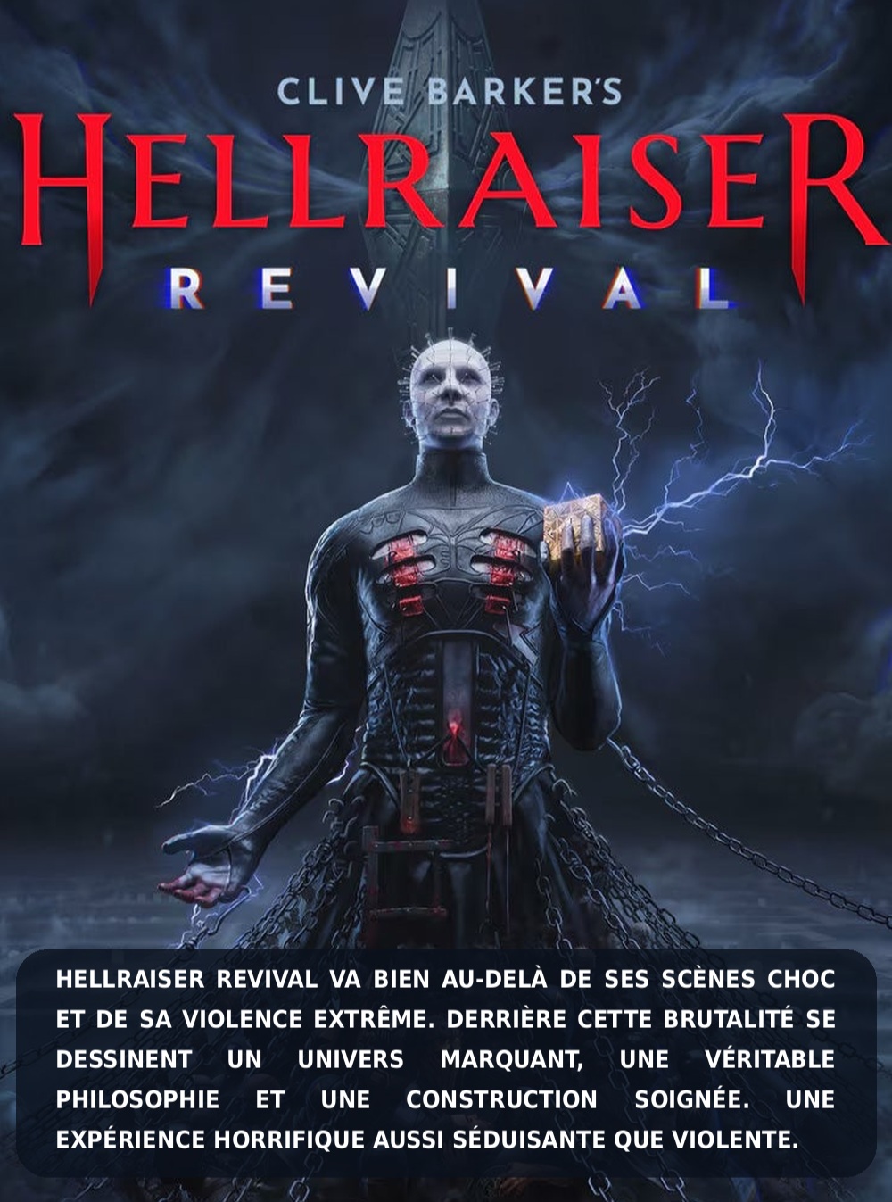 Avec #HellraiserRevival, Clive Barker nous plonge dans une expérience aussi violente que fascinante. Mais derrière les scènes choc se cache une véritable vision artistique, portée par un univers travaillé et une ambiance saisissante. Une belle surprise ! Lien bio