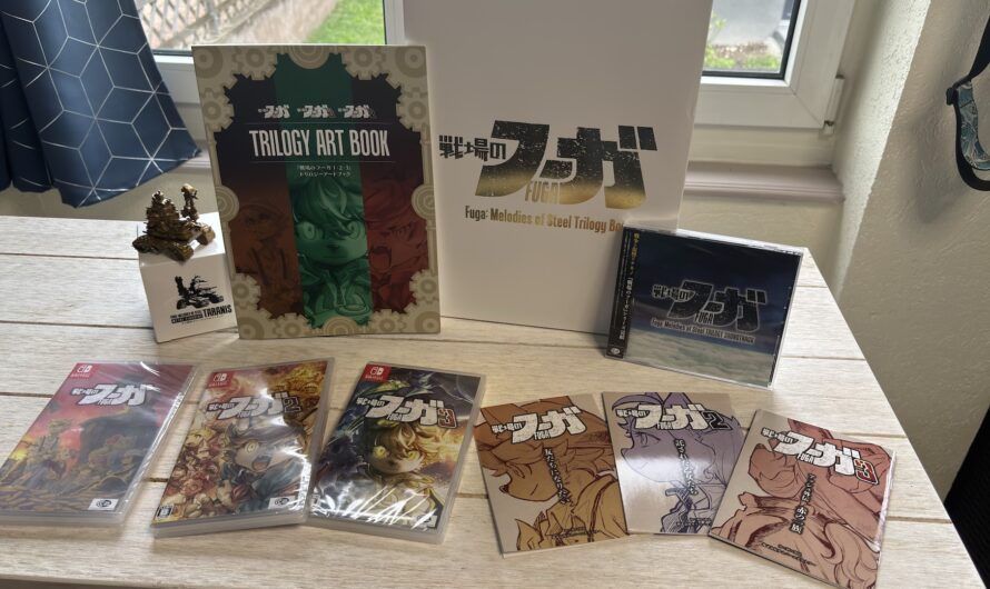 On unboxe la Trilogy Box de FUGA Melodies of Steel