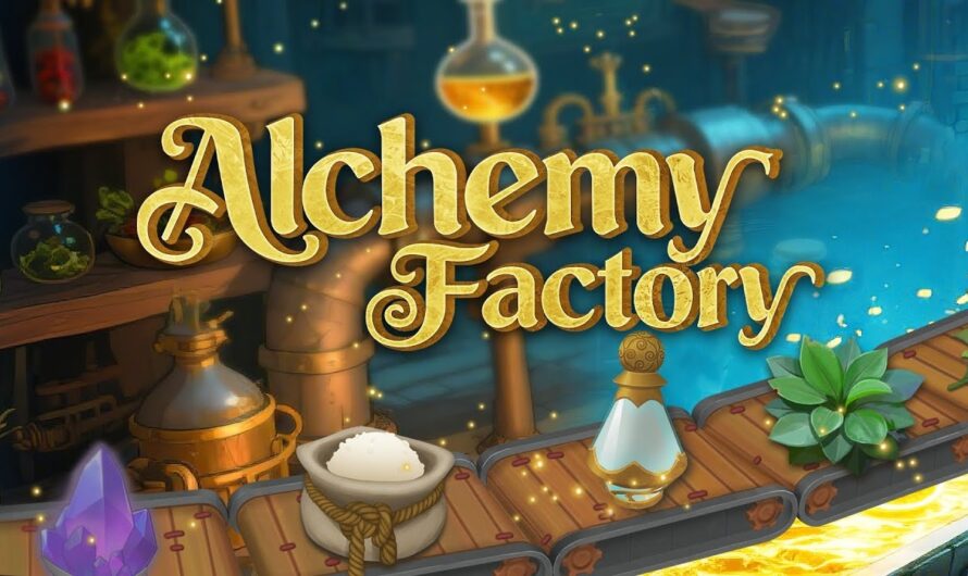 Preview Alchemy Factory : monter son usine de A à Z