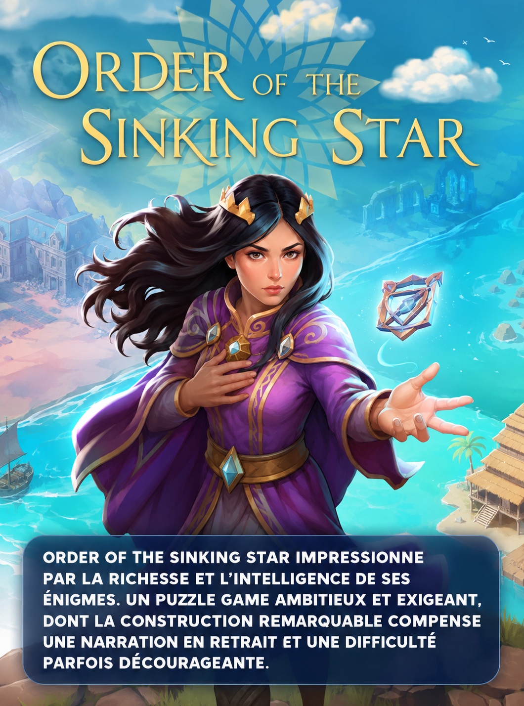 Plus de 1 000 énigmes, plusieurs mondes et des mécaniques qui s'entremêlent ! #OrderOfTheSinkingStar impressionne par la richesse de ses puzzles et son intelligence, malgré une difficulté parfois décourageante. Une belle réussite pour les amateurs de réflexion !

L'avis est en ligne sur le site :)