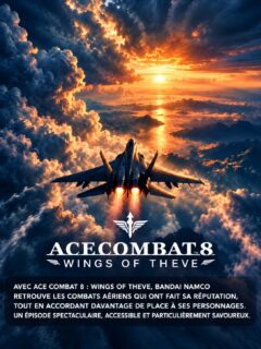 Quel plaisir de retrouver cette licence ! #AceCombat8 conserve ses combats aériens nerveux et spectaculaires, tout en proposant une campagne plus humaine et une météo impressionnante. Un retour particulièrement réussi qui m'a régalé ! Mon test est dispo sur le site ;)